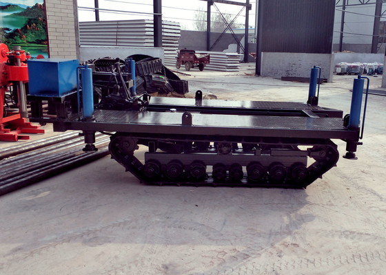 3MT Loading Capacity Alloy Steel Crawler Track Undercarriage For New Borewell Machine