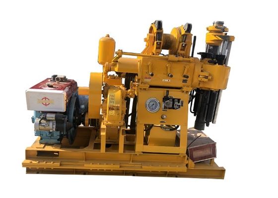 Drilling Depth 180M Water Well Drilling Rig , Borehole Drilling Machine