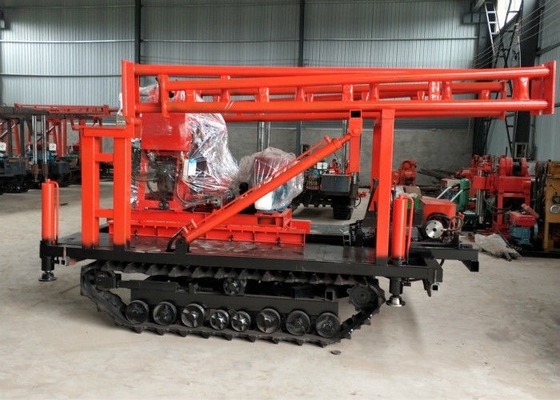12 HP قدرت قابل حمل آب عمیق چاه حفاری ریگ حفاری تجهیزات برای لایه سنگ