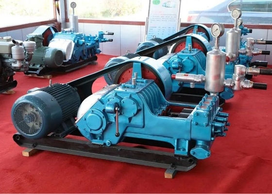 کار حفاری چاه آب 300 متر BW 250 پمپ گل قدرت موتور دیزل