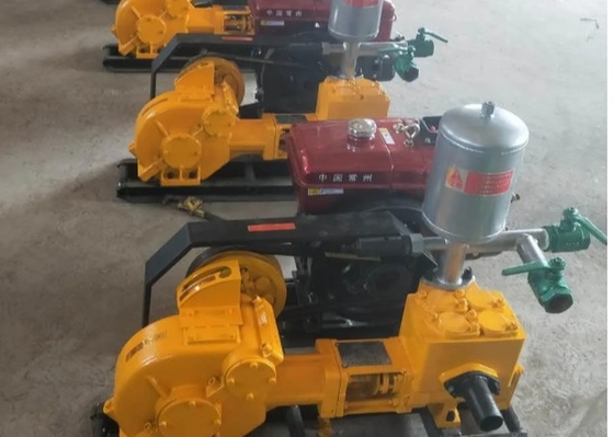 پمپ گل حفاری رفت و برگشتی Triplex BW 160 با موتور دیزلی