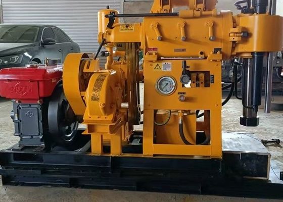ماشین حفاری نمونه هسته ای 100 متری SPT با موتور دیزل 18 HP