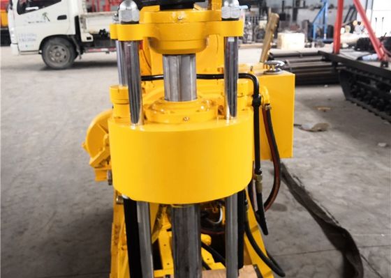 100 متر عمق ریگ حفاری ژئوتکنولوژیک زرد با پمپ 42mm Rod BW160