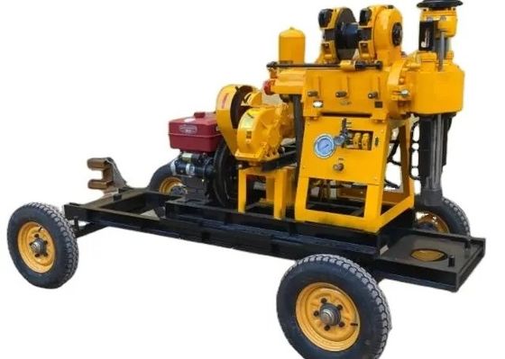 GK 200 ماشین حفاری قابل حمل تحقیقات مهندسی با چرخ های اختیاری