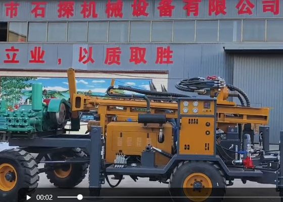 با کمپرسور هوا دستگاه حفاری پنوماتیک ST 200 برای حفاری لایه های سنگی
