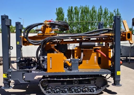 دستگاه حفاری ژرف پنوماتیک موتور دیزل با پمپ گل BW250