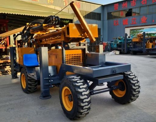 آفریقا ST260 نوع لاستیک حفاری با پمپ لجن / کمپرسور هوا