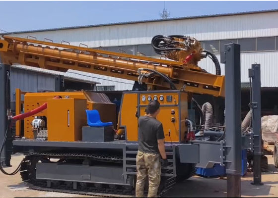 1000 متر عمق زیرزمینی دستگاه حفاری پنوماتیک برای چاه آب