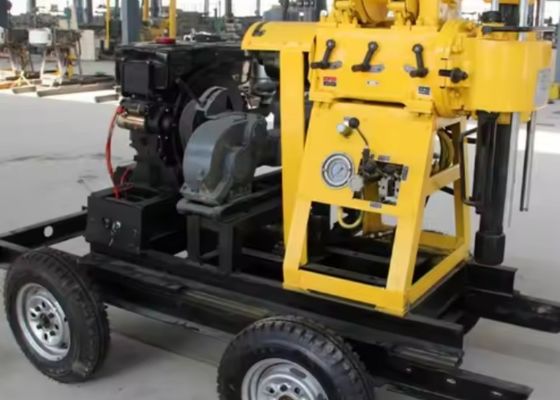 ماشین حفاری XY-1A برای آزمایش خاک 150m عمق 42mm/50mm استند