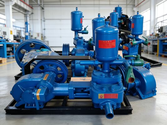 تجهیزات پمپ گل برای حفاری واحد استیل افقی BW 160