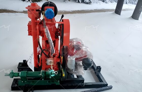 تجهیزات حفاری چاه کوچک هیدرولیک ST 50 چرخ دار قابل انتخاب