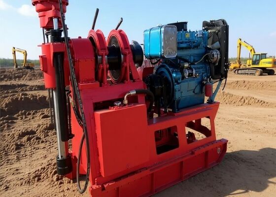500 متر موتور دیزل XY-2B دستگاه حفاری زمین شناسی قطر سفارشی