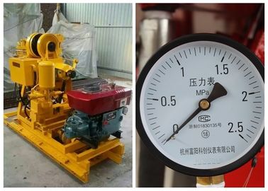 دستگاه دیزل الکتریکی دستگاه حفاری حفاری برای آب چاه 1 سال گارانتی