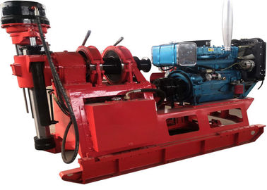 XY-2 Spindle Type حفاری زمین شناسی ماشین ، دکل حفاری چاه آب قدرت دیزل