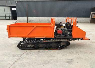 2T Rock Crawler Track Transporter Dumper Truck / Vehicle Tracked Rubber