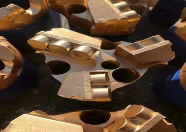 78MM PDC مقصر سه تیغ بال بال حفاری برای حفاری چاه زمین گرمایی