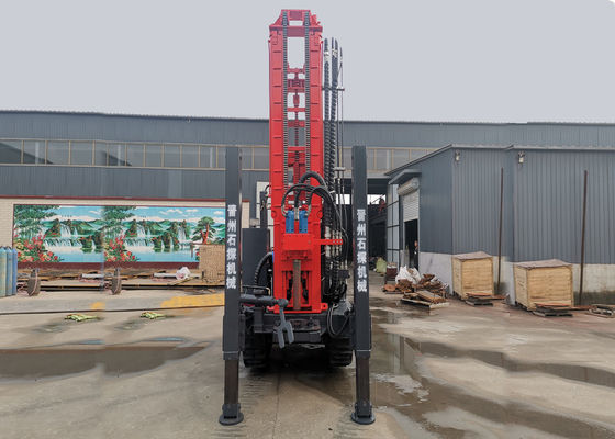 دکل حفاری چاه آب 1.25mpa معدن پنوماتیک Crawler