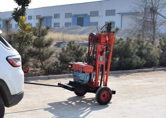 دستگاه حفاری زمین شناسی 50 متر نمونه برداری از چاه آب هیدرولیک