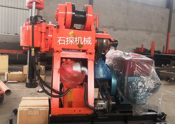 دستگاه حفاری آزمایش خاک معدن سنگی 150 متری XY-1A با موتور دیزل