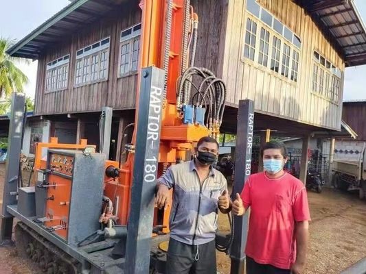 89kw 400 متر حفاری چاه آب هیدرولیک برای مهندسی