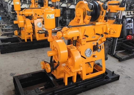 ماشین حفاری تست خاک با سرعت بالا Xy-1a سفارشی 150 متر عمق قطر بزرگ