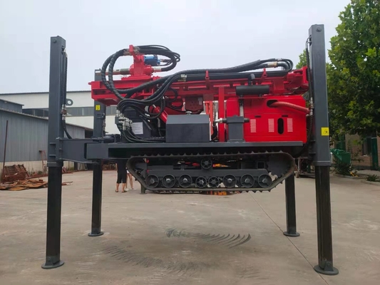 92kw 305mm Blasthole Crawler نصب شده دریل ریگ St350 برای حفاری چاه آب