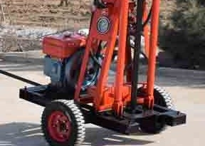 آزمایش خاک دکل حفاری مهندسی OEM St 50 با چرخ