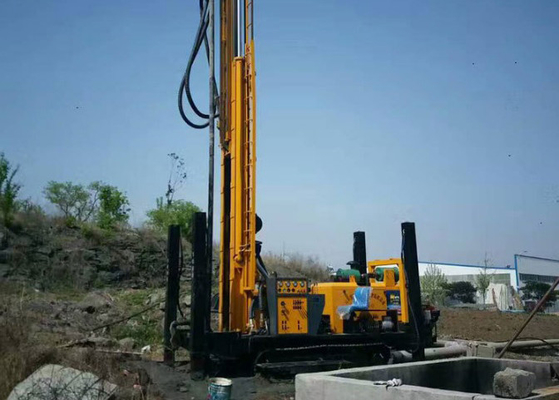 خزنده دکل حفاری چاه آب St350 نوع فول هیدرولیک 350 متر عمق