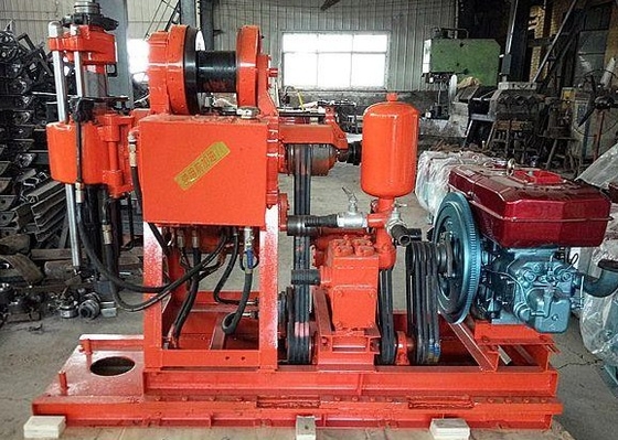 200 متر Diamond OEM Core Drill Rig 75mm سوراخ با قطر استخراج