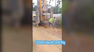 دکل حفاری چاه آب 1000 متر عمق بسیار زیاد