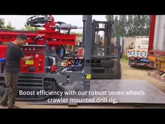 ST200 عمق متری دستگاه حفاری پنوماتیک حفاری زیرزمینی صنعتی