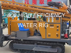 0-600M دستگاه حفاری پنوماتیک برای چاه آب عمیق