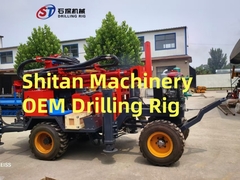 قرمز / زرد / آبی ماشین حفاری بزرگ پنوماتیک طراحی OEM