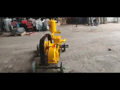 پمپ گل سه قلو با عملکرد یک طرفه برای اکتشافات زمین شناسی مورد استفاده در دستگاه حفاری زمینی