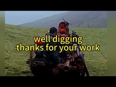 دستگاه حفاری تست هسته خاک با شاسی تمام مسیرهای زمین