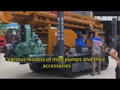 BW320 پمپ پستون افقی قابل حمل ، پمپ گل برای حفاری چاه آب و حفاری اکتشافی