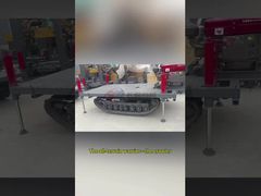 دریل حفاری خزنده هیدرولیک سیار، دکل حفاری ریل‌دار، عملکرد آسان