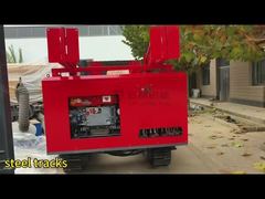 شاسی فولادی ردیابی شده 4 تنی و برج تاشو برای دکل حفاری