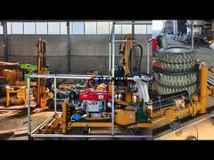 نگاهی دقیق تر: حفاری تراکتور با حرکت آسان با سیستم هیدرولیک