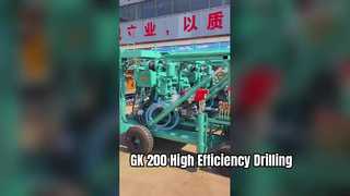 دکل حفاری هسته قابل حمل GK 200 برای اکتشاف کارآمد
