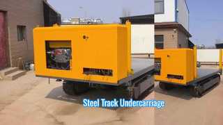 زیرسازی مسیر فولادی سنگین برای دکل های حفاری