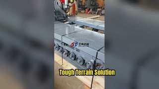 3 MT خزنده زیر بار حمل و نقل آسان